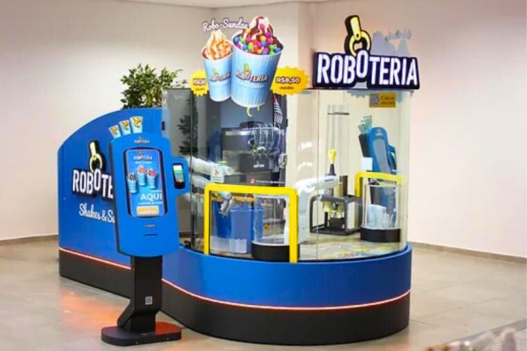 Ice Bot Conheça o Icebot: um robô que serve sorvete
