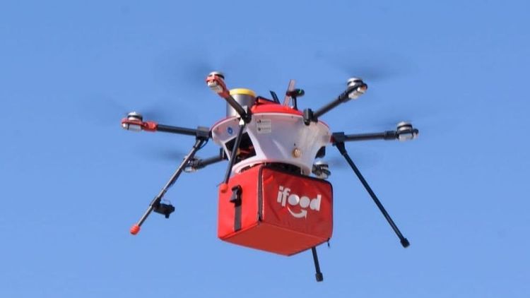 iFood decola com drones