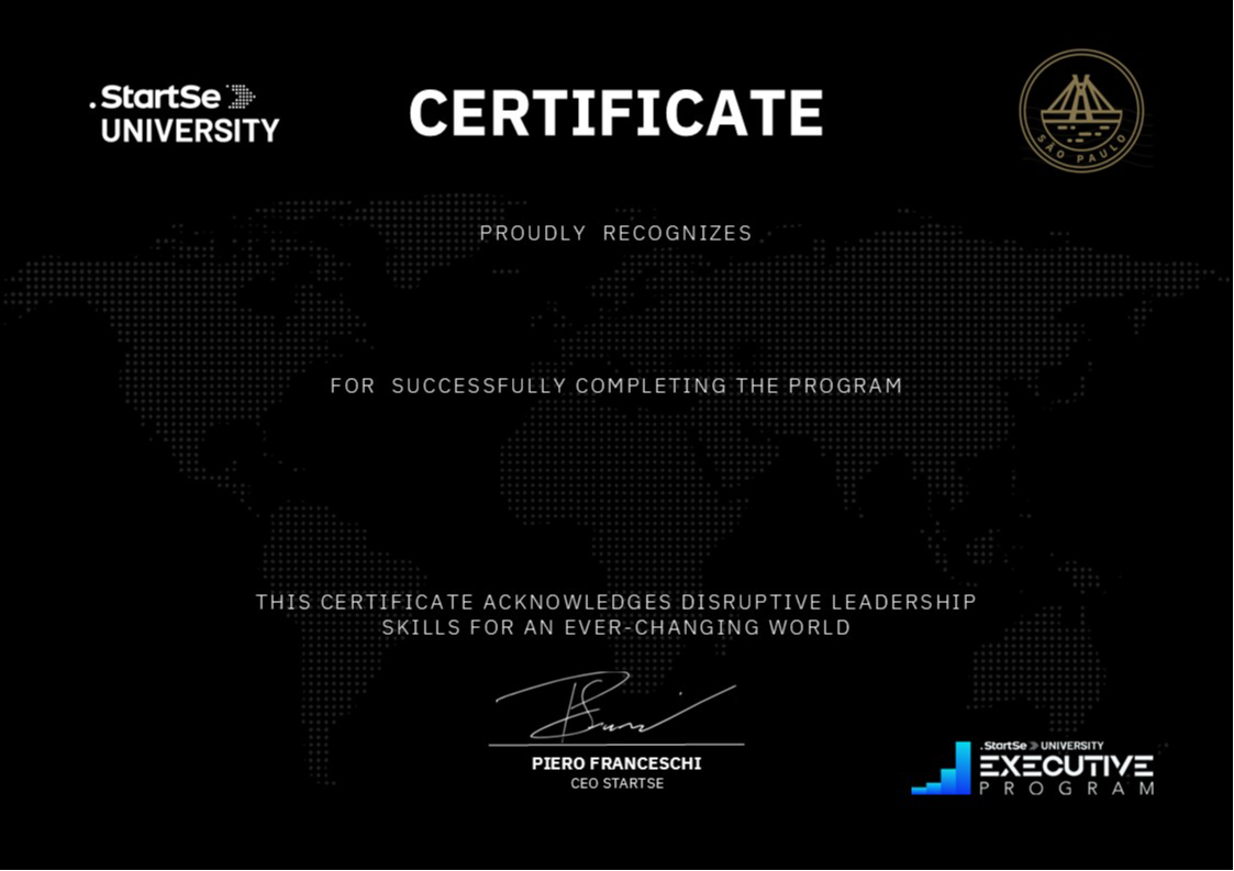 Certificado StartSe