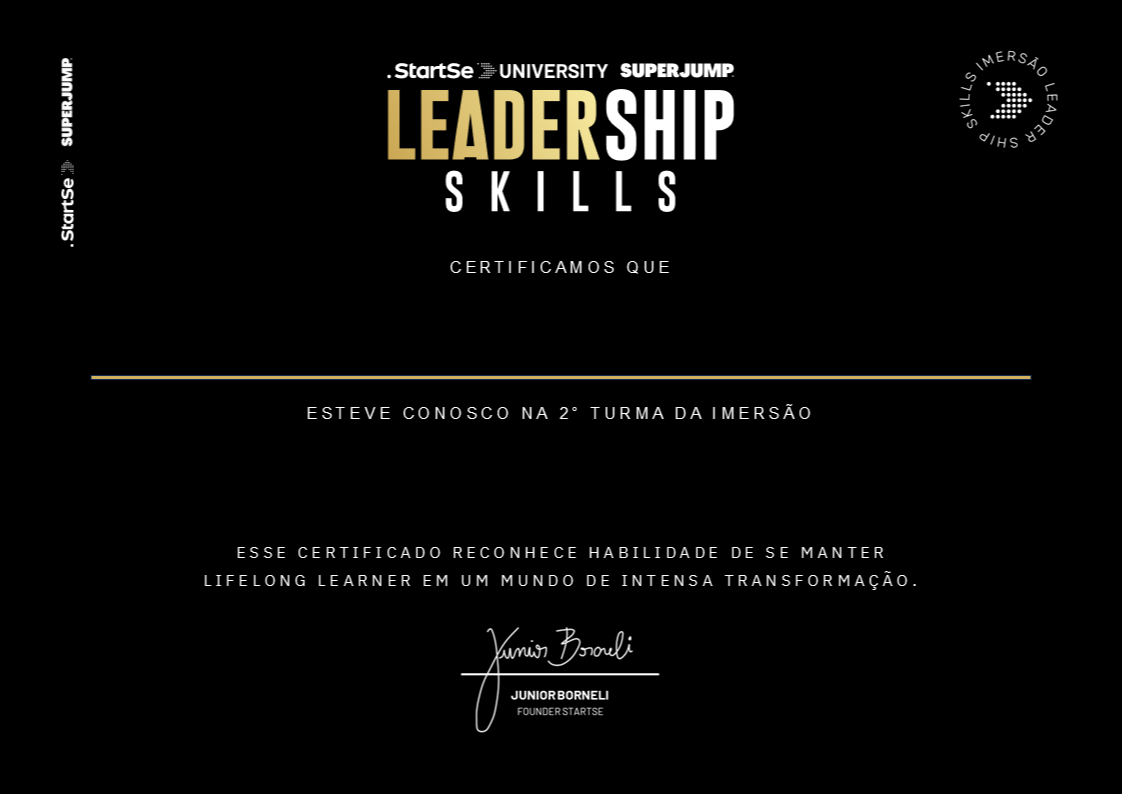 Certificado StartSe