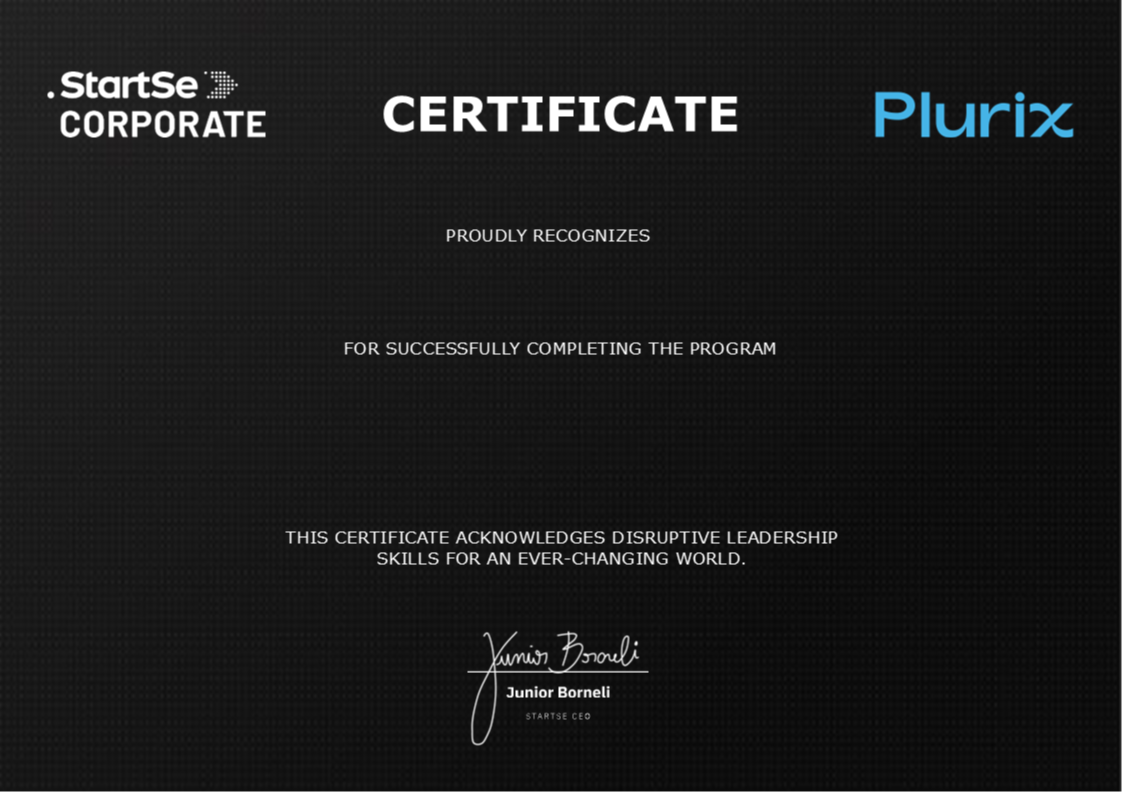 Certificado StartSe