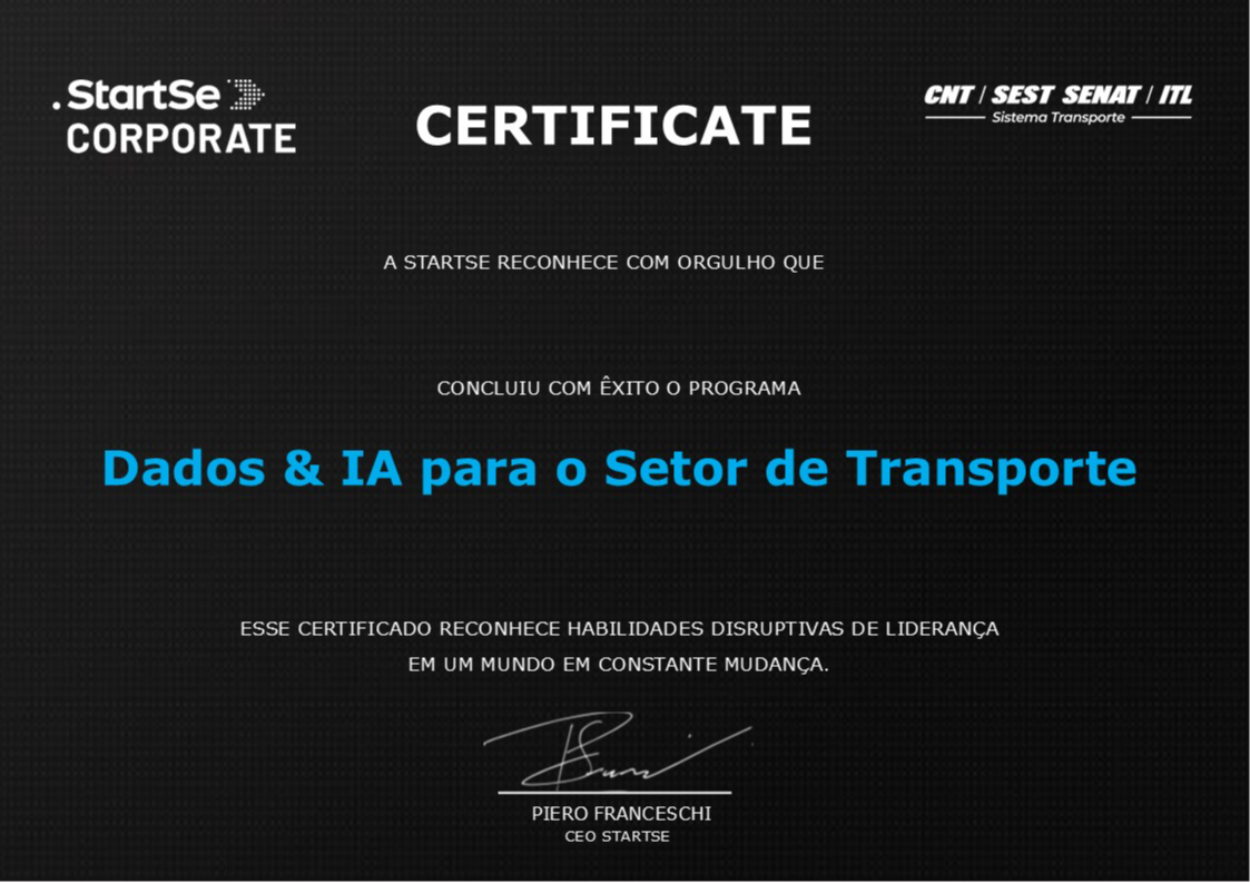 Certificado StartSe