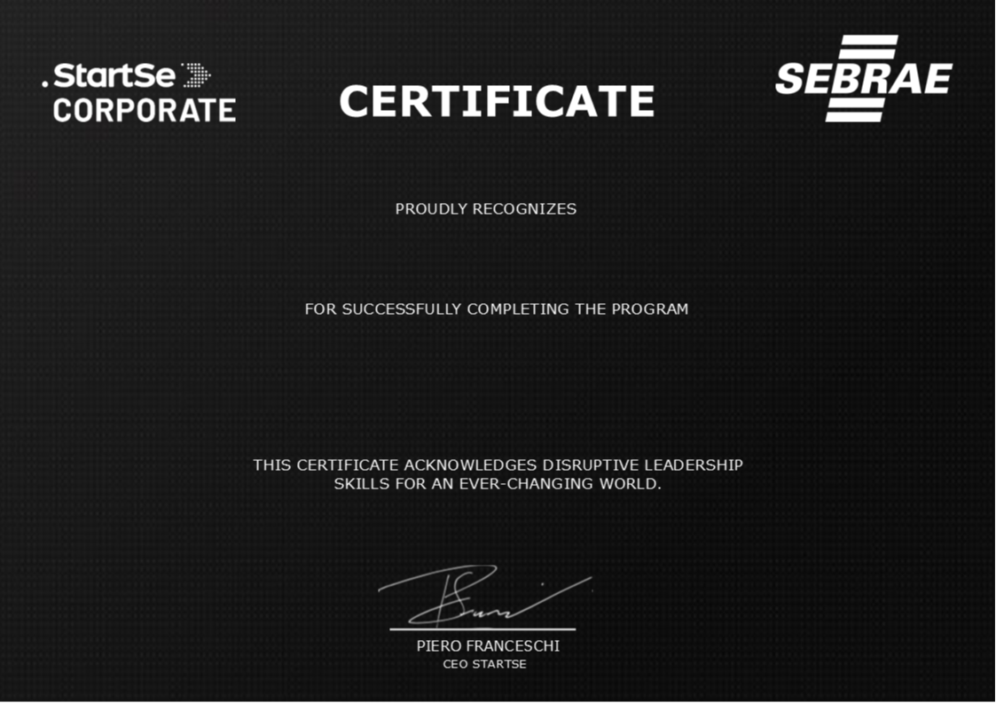 Certificado StartSe