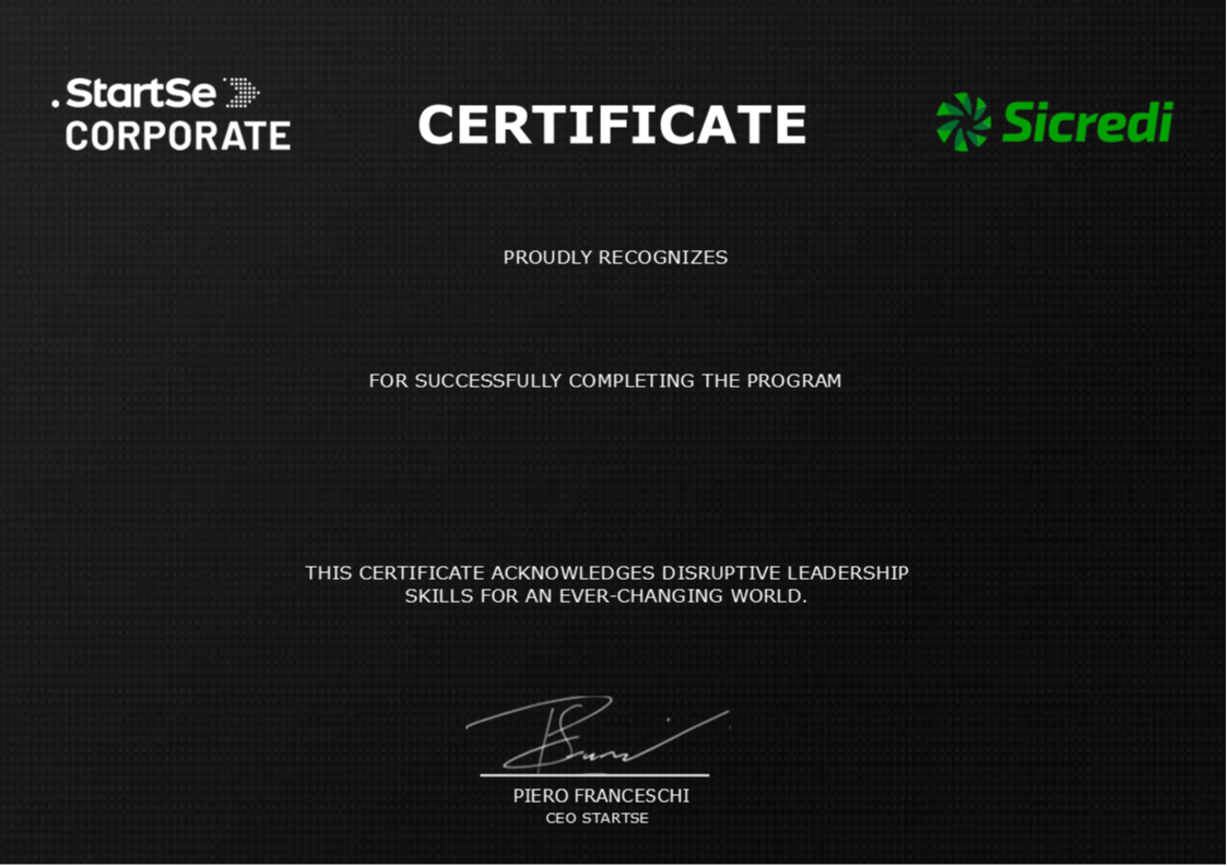 Certificado StartSe