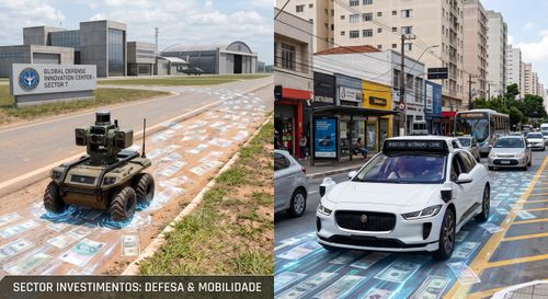o dinheiro foi para defesa e robotáxi