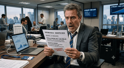 A primeira fatura da IA chegou nos salários