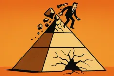 A nova pirâmide hierárquica: quando a IA começa a corroer o topo
